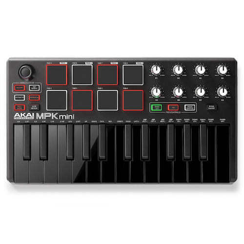 Akai MPK Mini MKII Keyboard Controller Special Edition - Black on