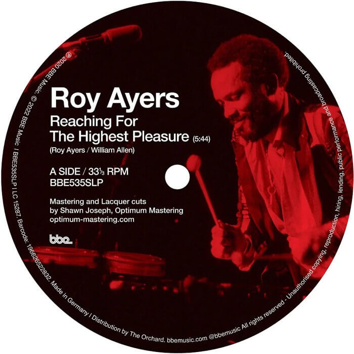 Roy Ayers Reaching The Highest Pleasure I Am Your Mind Part 2 Pépé